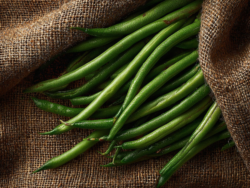 Judías verdes: Sudamericanas "vulgares - De las más de cien variedades existentes en el mundo, todas son originarias de América Central y del Sur, excepto la haba, que se cree que es originaria de Oriente
