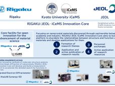 Rigaku junta-se a dois parceiros no estabelecimento do núcleo de inovação RIGAKU/JEOL-iCeMS