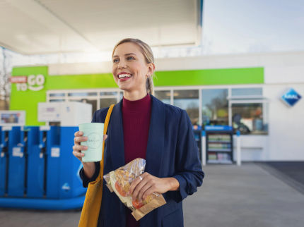 Cappuccino is the most popular coffee to go