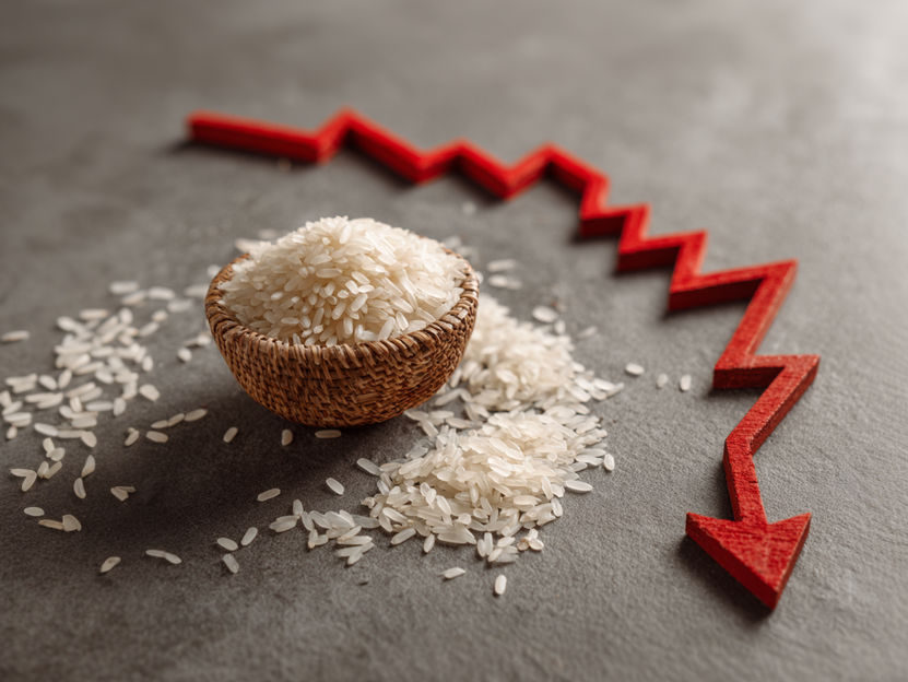 After India's change of course: rice prices fall to 8-year low - Massive oversupply causes prices to fall and upsets the balance between producers and importers worldwide
