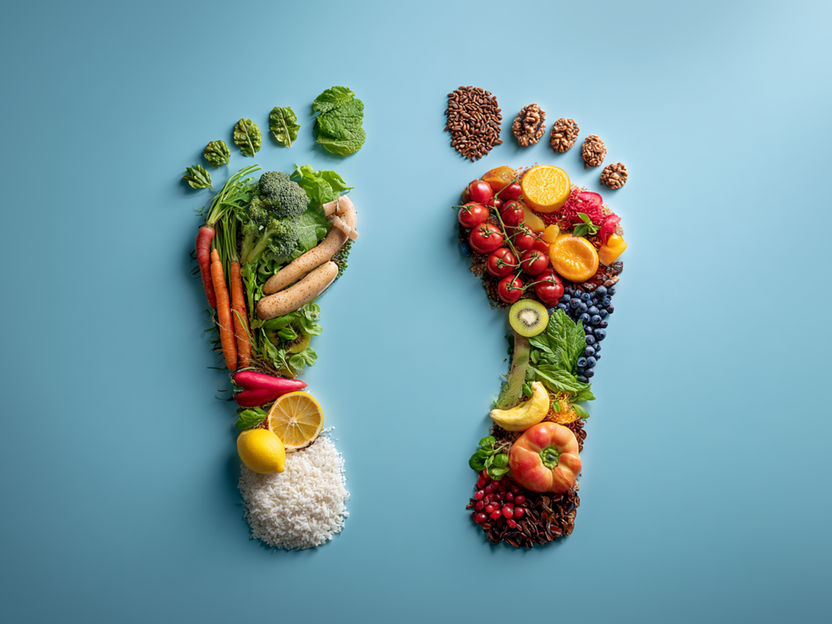 Vegane Ernährung kann den CO2-Fußabdruck halbieren - Vegane Ernährung senkt die Kohlenstoffemissionen um 46% und den Landverbrauch um 33% und liefert gleichzeitig fast alle wichtigen Nährstoffe