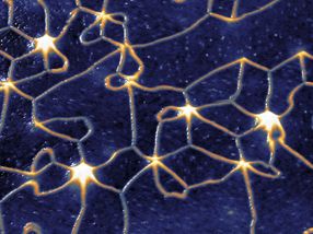 Antiferromagnetisches Netzwerk mit Drehrichtung