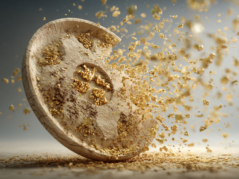 Biologisch abbaubares Geschirr könnte Gluten auf Lebensmittel übertragen