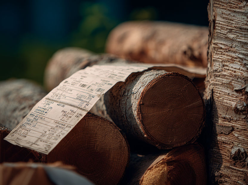 Le sostanze chimiche del legno sostituiscono i bisfenoli tossici negli scontrini dei registratori di cassa - La lignina rende più sicure le ricevute dei registratori di cassa