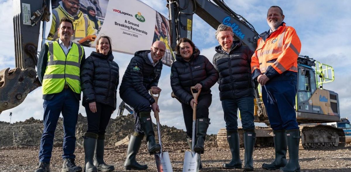 A Arla Foods constrói um centro de distribuição central da cadeia de frio para todos os produtos lácteos do Reino Unido
