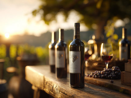 L'alerte précoce pour la détérioration du vin brille dans l'obscurité