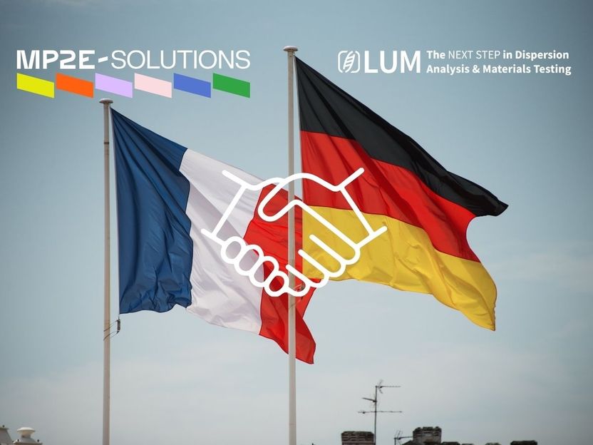 MP2E Solutions et LUM lancent un partenariat stratégique pour le marché français - Des experts allemands en technologie d'analyse combinent 30 ans d'expérience à l'expertise française en matière de mélange