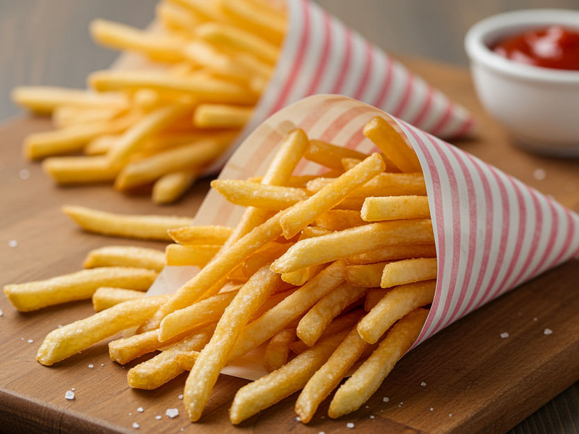 La friture par micro-ondes peut contribuer à réduire la teneur en huile pour des frites plus saines - Les connaissances acquises peuvent aider les fabricants de produits alimentaires à modifier leurs méthodes de production