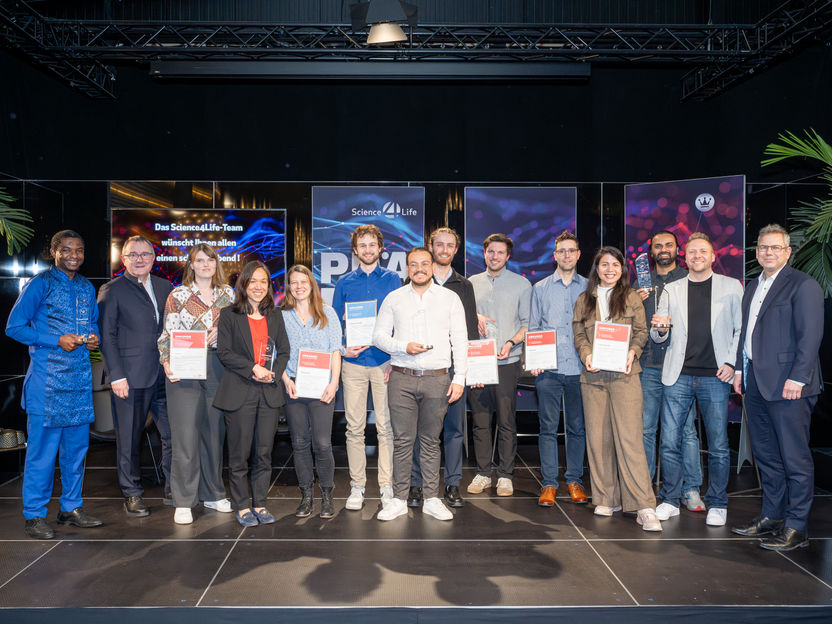 Science4Life prämiert sechs Start-ups mit Innovationen für Medizin und Energiewende