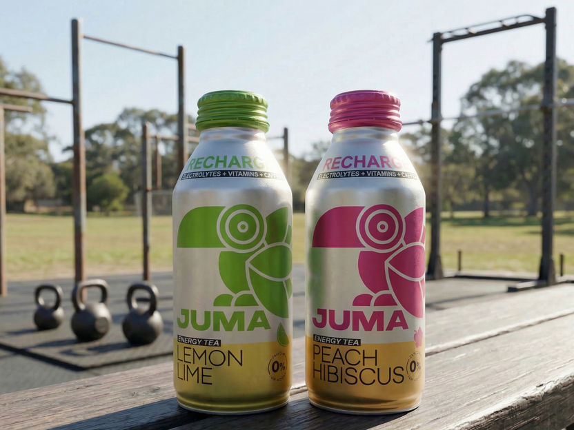 Berentzen acquires JUMA from a Frankfurt-based start-up and launches a functional lifestyle drink - The brand was acquired by food42morrow and repositioned as an energy tea containing electrolytes and caffeine