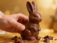 los conejitos de chocolate "ricos en proteínas" disimulan su alto contenido calórico