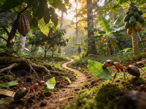 How papayas benefit cocoa cultivation