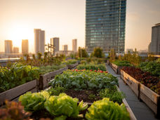L'agricoltura urbana potrebbe fornire circa il 28% della domanda di ortaggi in Europa