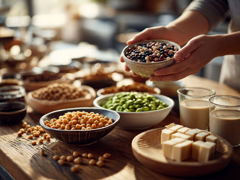 Mehr Hülsenfrüchte, weniger Bluthochdruck - Die optimale Tagesmenge liegt nachweislich bei etwa 170 g Hülsenfrüchten und 60-80 g Soja