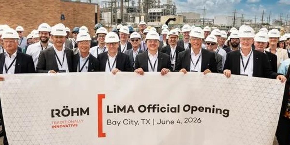 Tecnología LiMA a pleno rendimiento: inauguración oficial de la planta de MMA de Röhm en Bay City