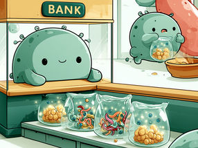 The Bacterial Savings Account
