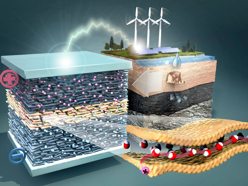 Wasser, Ton und Kohlenstoff: Ein neuer Weg zur nachhaltigen Energiespeicherung
