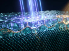 Un cristallo di van der Waals programmabile permette di riprodurre il funzionamento delle cellule neuronali artificiali tramite la luce
