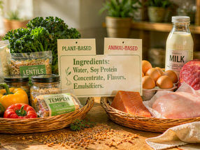 Plant-based supermarket products contain twice as many additives as animal-based equivalents