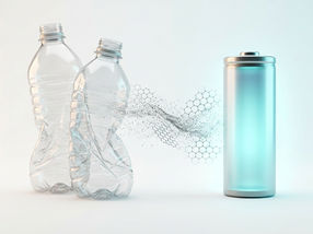 Plastikflaschen könnten als Graphit in Batterien ein neues Leben finden