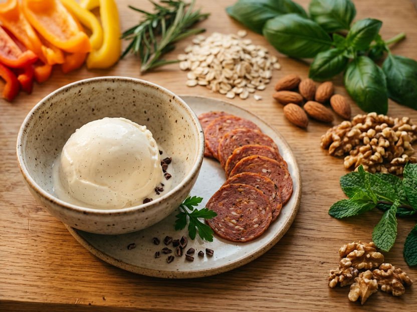 Planteneers apre nuove strade verso il "clean label" nel settore delle alternative vegetali - I nuovi sistemi funzionali per le alternative al salame, i budini e il gelato non contengono additivi soggetti all’obbligo di dichiarazione