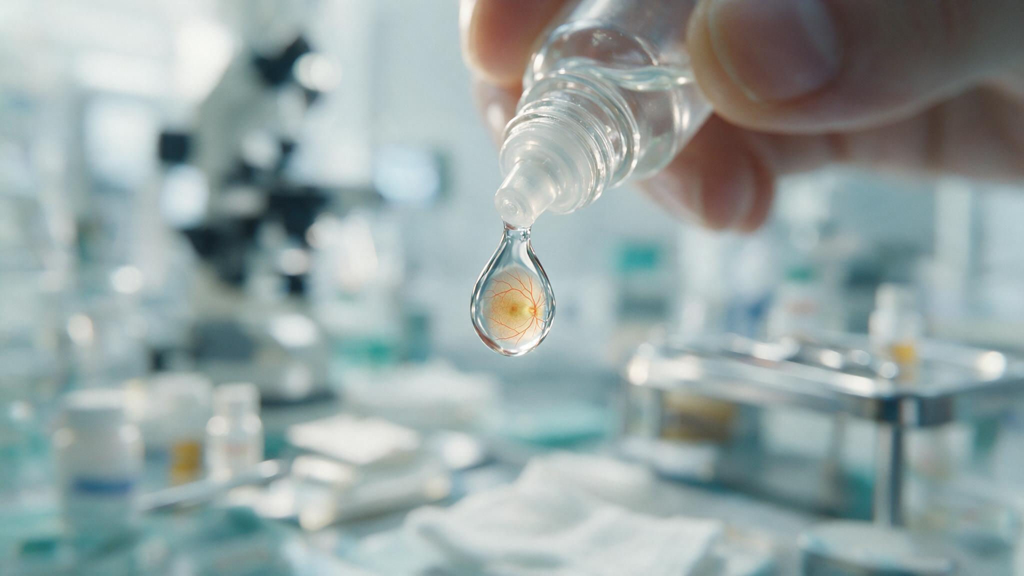 Una gota que puede salvar la vista de los bebés extremadamente prematuros