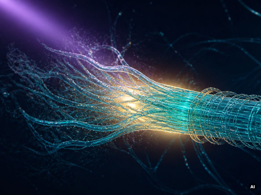 Inspired by the Cell: Bayreuth Researchers Develop Self-Protecting Synthetic Fibres