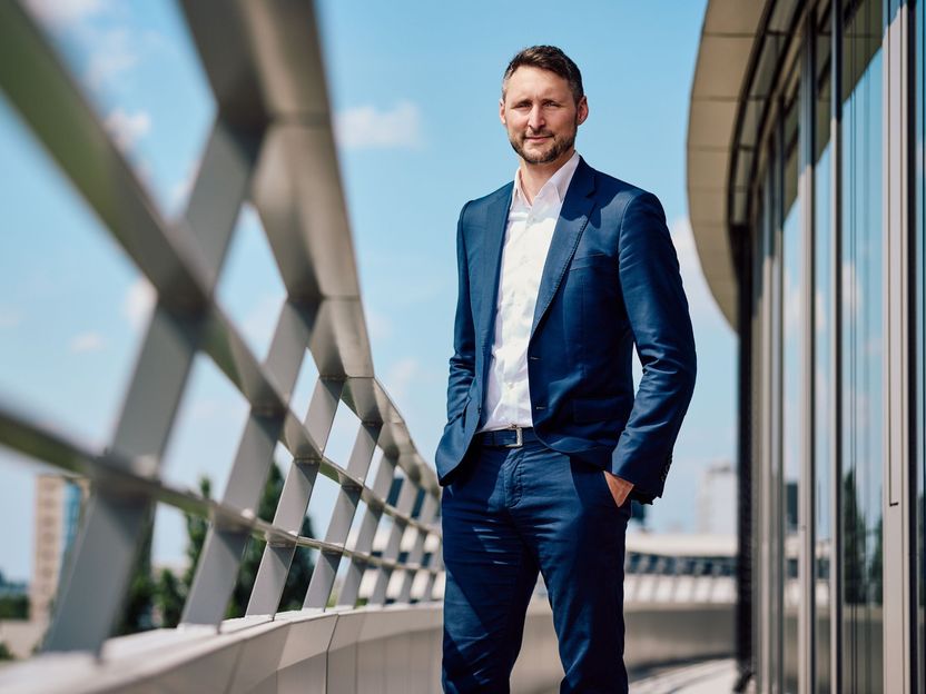 Mehdi Hireche ist Geschäftsführer von Air Liquide in Deutschland