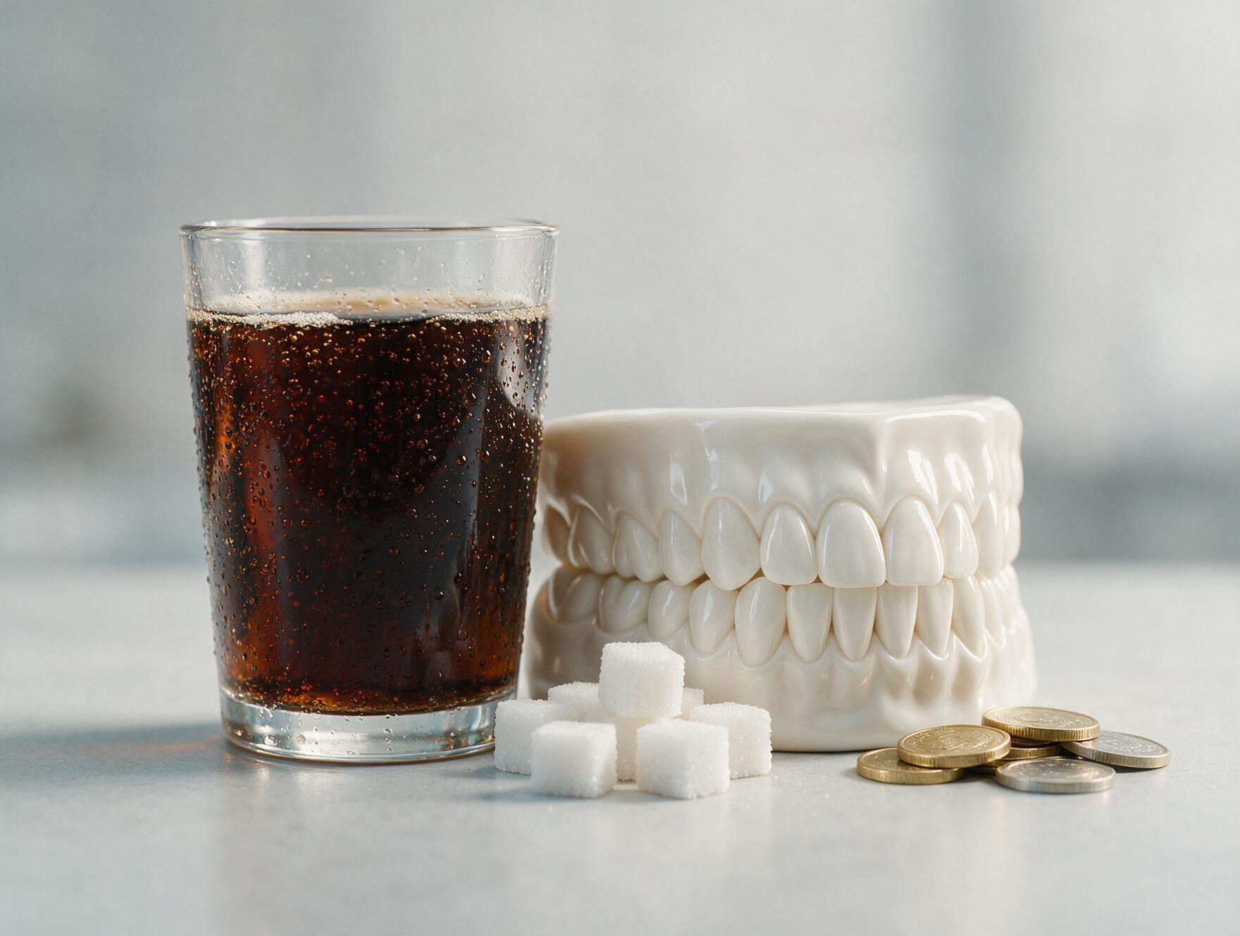 Eine Zuckersteuer könnte die Mundgesundheit verbessern