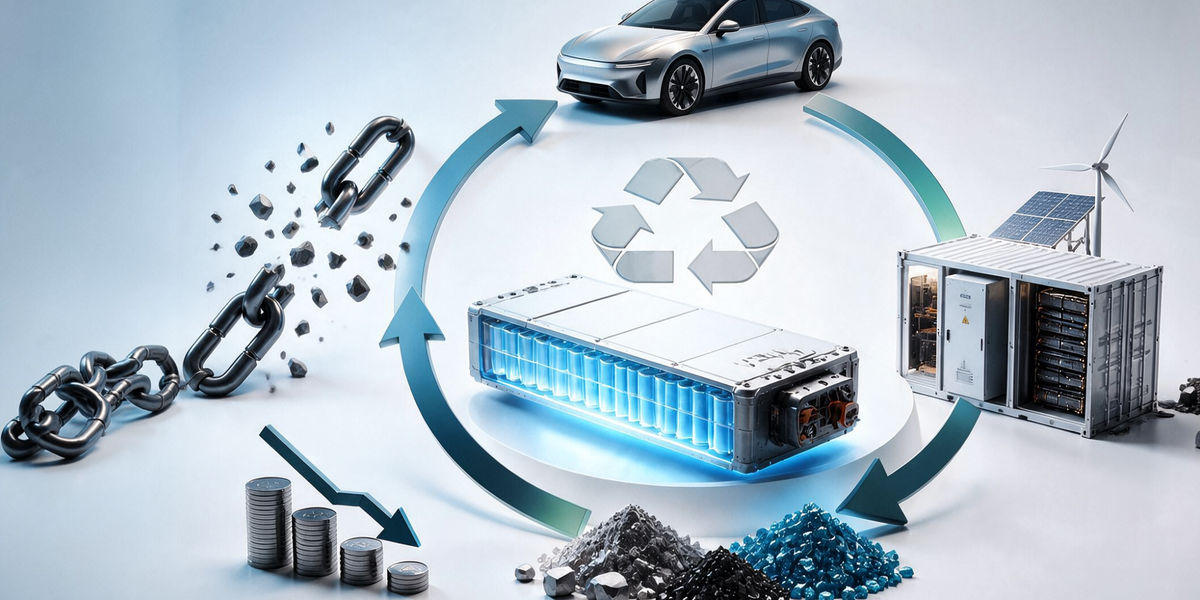 La economía circular europea de las baterías necesita nuevos modelos de negocio