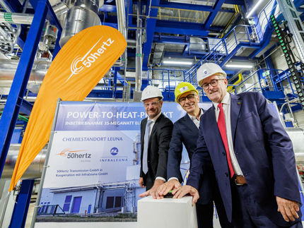 Conversión de electricidad en calor en el complejo químico de Leuna