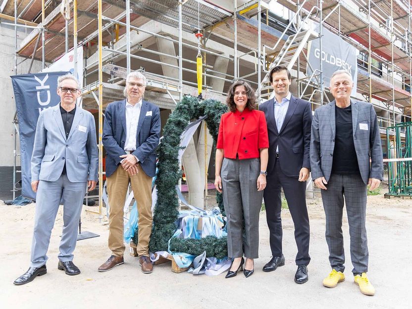 Richtfest für Europas größte Laborinfrastruktur für Transfer in der Grünen Chemie