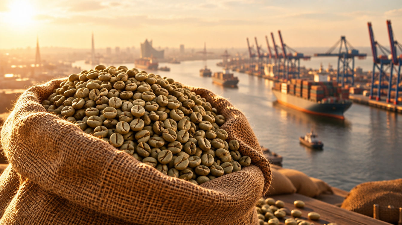 Deutschland ist das Tor zum EU-Kaffeemarkt: Jede dritte Tonne kommt über Hamburg