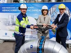 A InfraLeuna coloca em funcionamento uma estação de tratamento anaeróbico de águas residuais para a biorrefinaria da UPM