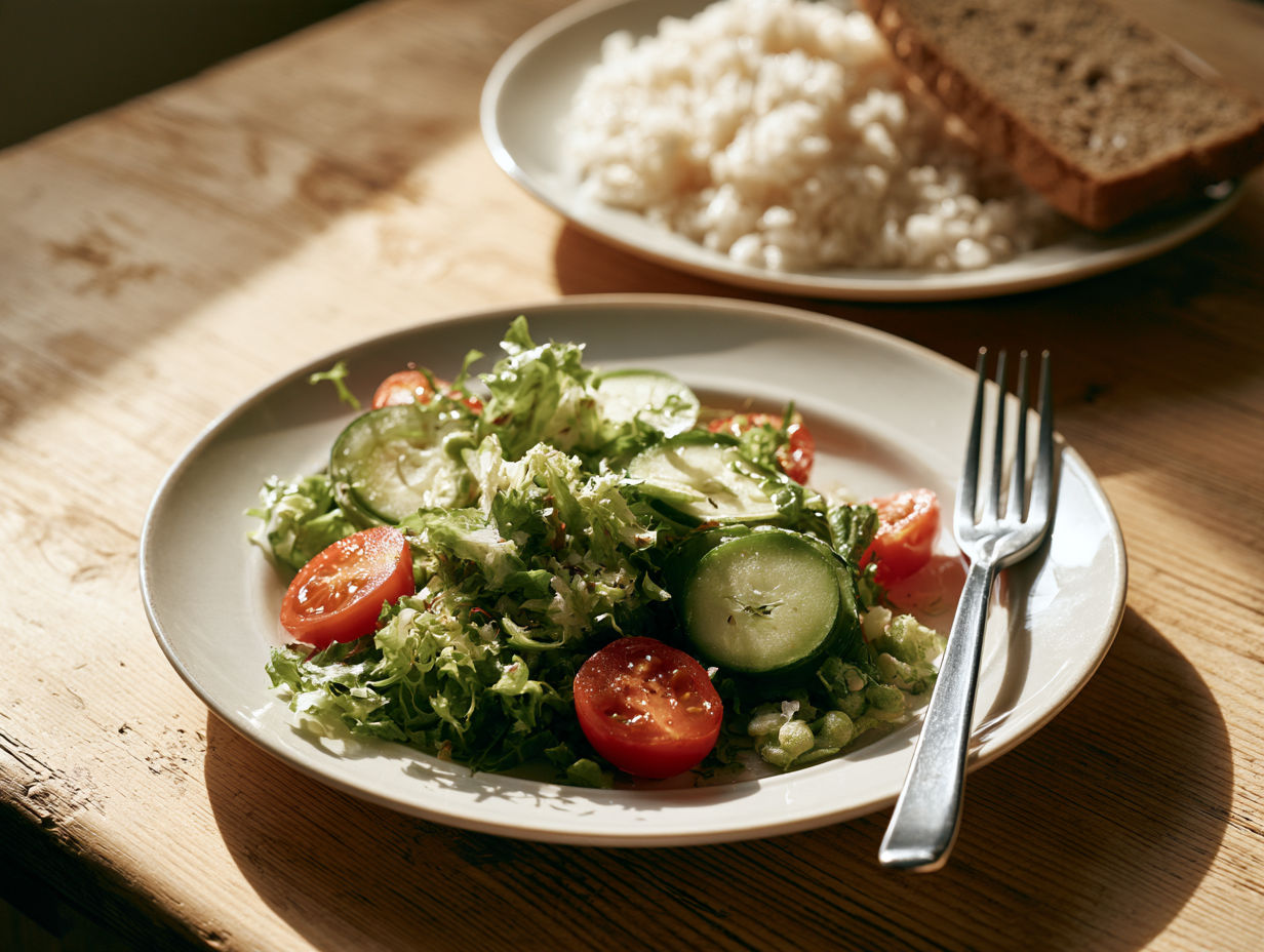 Vegetables first, then carbohydrates?