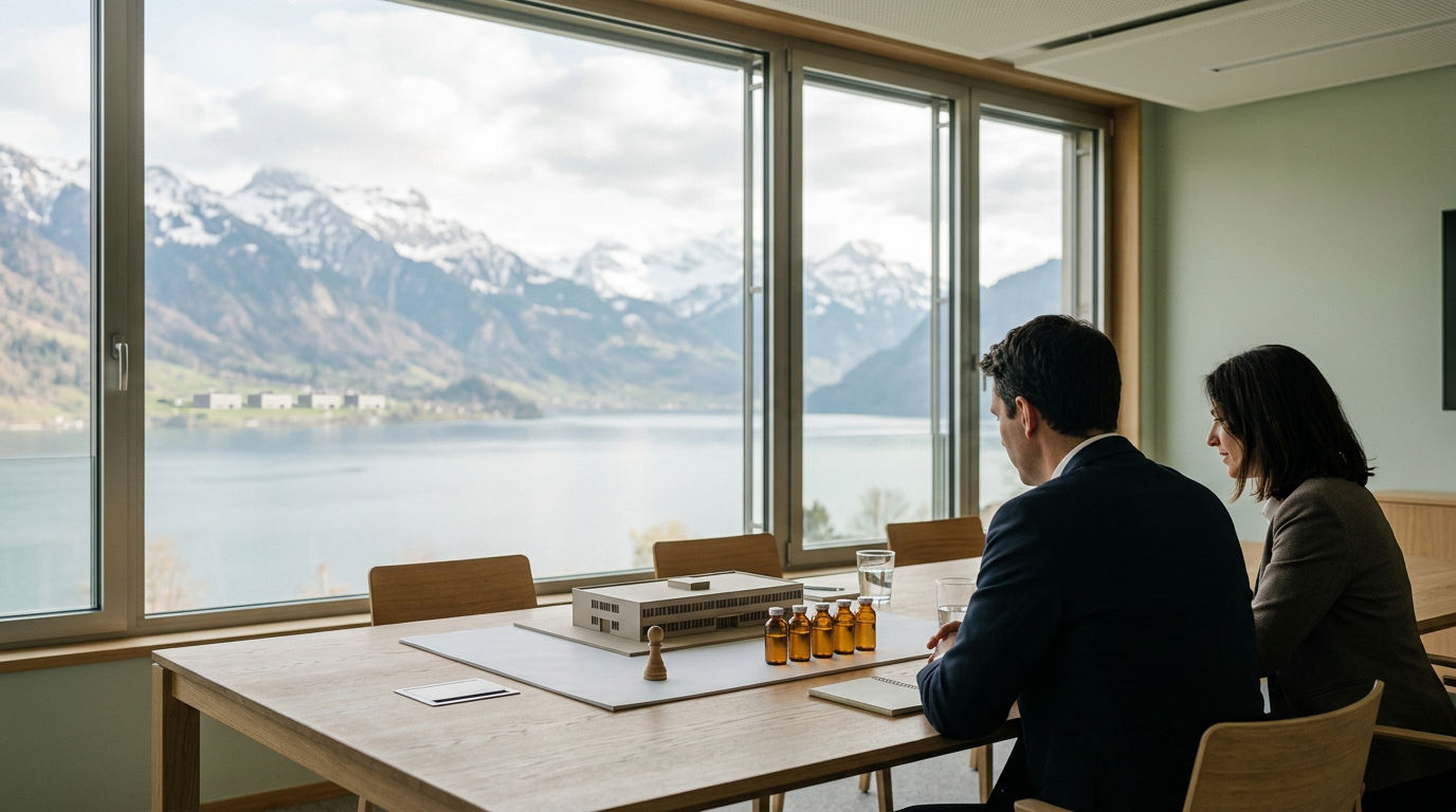 Recipharm erreicht neue Höhen mit dem Umzug des Hauptsitzes in die Schweiz