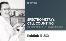 The fluidlab R-300 is the smallest, most comfortable laboratory instrument on the market.
