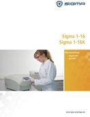 Die kompakte, gekühlte Mikrozentrifuge Sigma 1-16K ist exakt auf die Bedürfnisse der Anwender abgestimmt.