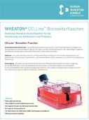 CELLine™ Bioreactor Flask für Zellkulturen mit hoher Dichte.