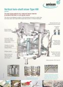 amixon® twin-shaft mixer HM