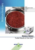 Moisture Analyzers for trusted results <br>at One Click