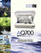 AQ700 - A Discrete Analyser with high throuput and walk away time
