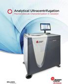 ideal for characterizing dispersed macromolecules and nanoparticles