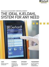 Kjeldahl block digestion in high throughput can be so simple and convenient