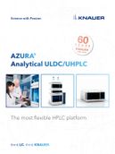 Systèmes AZURA (U)HPLC analytique : des solutions de chromatographie liquide polyvalentes et fiable