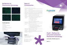 ASKION FluoS - The platform for entry level automated fluorescence microscopy