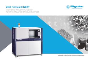 ZSX Primus III NEXT – High-throughput Tube-Above Wavelength Dispersive XRF Spectrometer