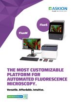 Askion FluoM - Flexibilité inégalée pour la microscopie de fluorescence automatisée