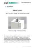 Selektiver GC-Detektor für Spurenanalytik von Halogen- und Schwefelverbindungen