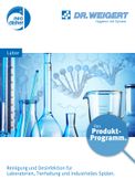 Flüssiges Reinigungsmittel für Laborglas und -utensilien in Laborspülmaschinen, wie z.B. Miele